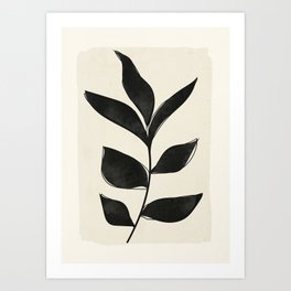minimal plant 11 Art Print