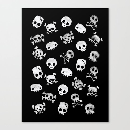 Cute Skull Canvas Print