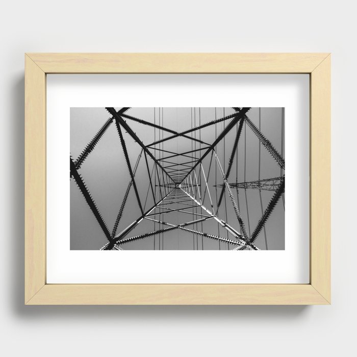 Power to the People! Recessed Framed Print