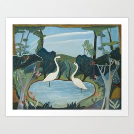 The Pond Art Print