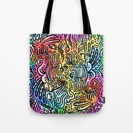 Squiggles and Giggles Tote Bag