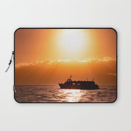 Sunset Cruise Pacific Ocean Lanai Hawaii Laptop Sleeve