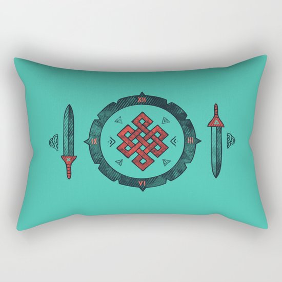 Endless (2 color version) Rectangular Pillow