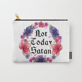 Not Today Satan Carry-All Pouch