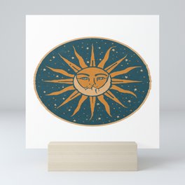 Sun, Moon & Stars Mini Art Print