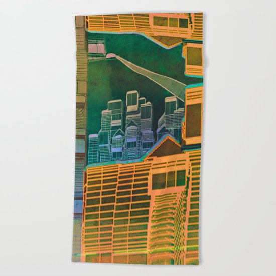 Spatial Structure 27-07-16 Beach Towel