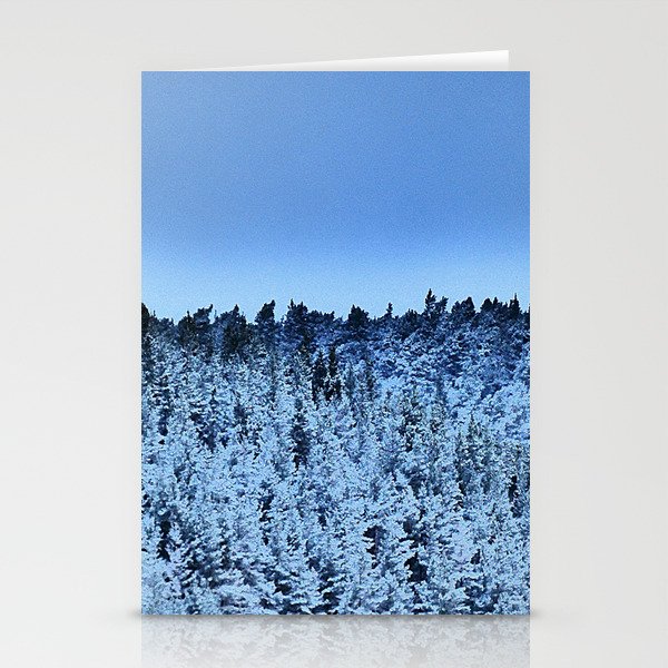 Spring Snow in the Scottish Highlands in I Art  Stationery Cards