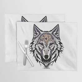 Tribal Wolf Placemat