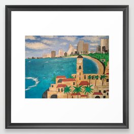 Tel Aviv Framed Art Print