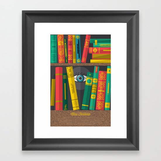 Miss Fortuna Poster Framed Art Print
