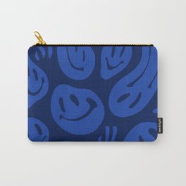 Cool Blue Melted Happiness Carry-All Pouch