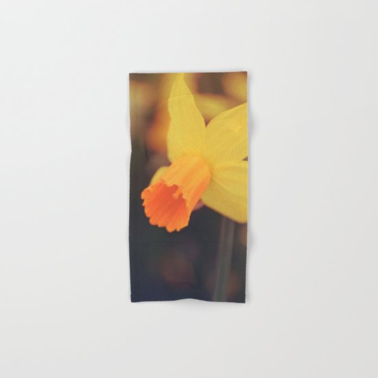 Yellow Narcissus Hand & Bath Towel