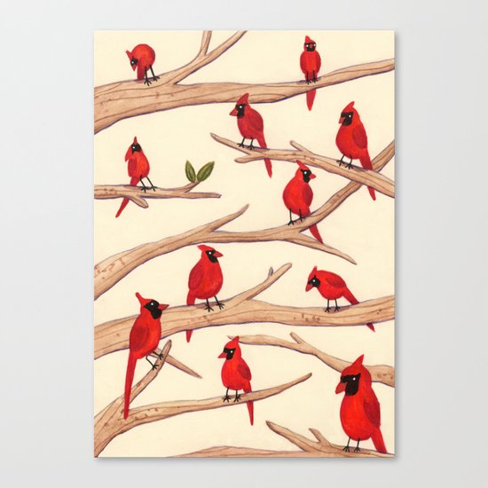 Cardinals Canvas Print