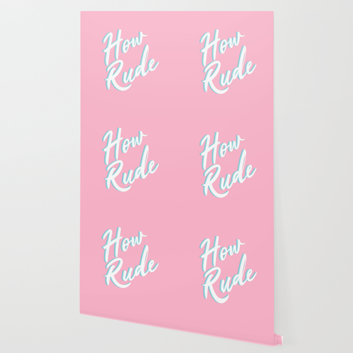 How Rude Wallpaper By Kimmcveigh Society6