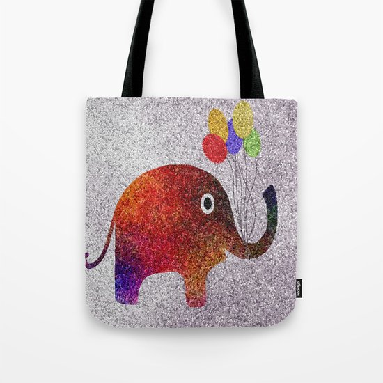 Children Elephant Tote Bag
