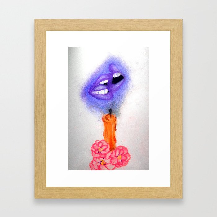 Candlelit #1 Framed Art Print
