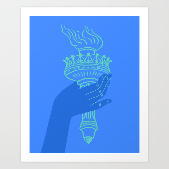 Liberty Art Print