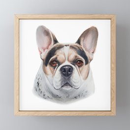 French Bull Dog 2 Framed Mini Art Print