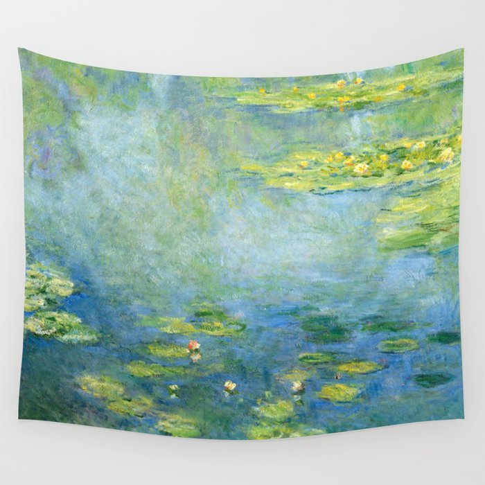Claude Monet-Waterlilie Wall Tapestry