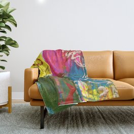 modern pattern N.o 6 Throw Blanket