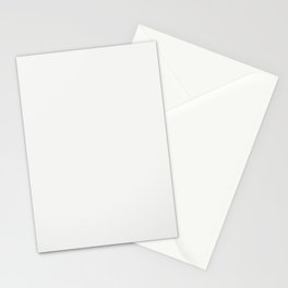 White Chiffon  Stationery Card