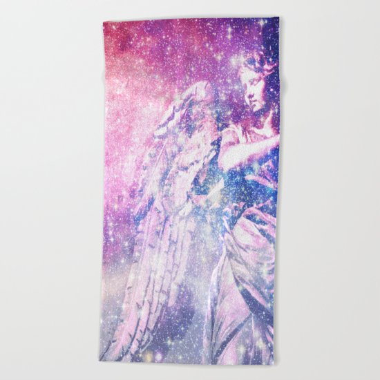 Celestial Angel Beach Towel