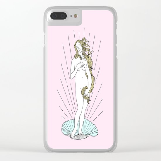 Venus pop Clear iPhone Case