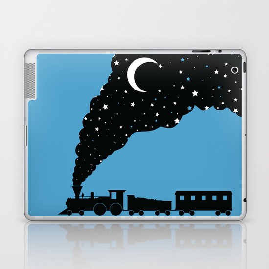the night train Laptop & iPad Skin
