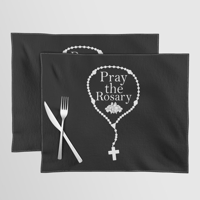 Pray the Rosary Placemat