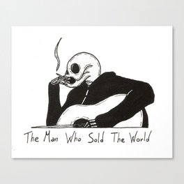 The Man Who Sold the World Canvas Print