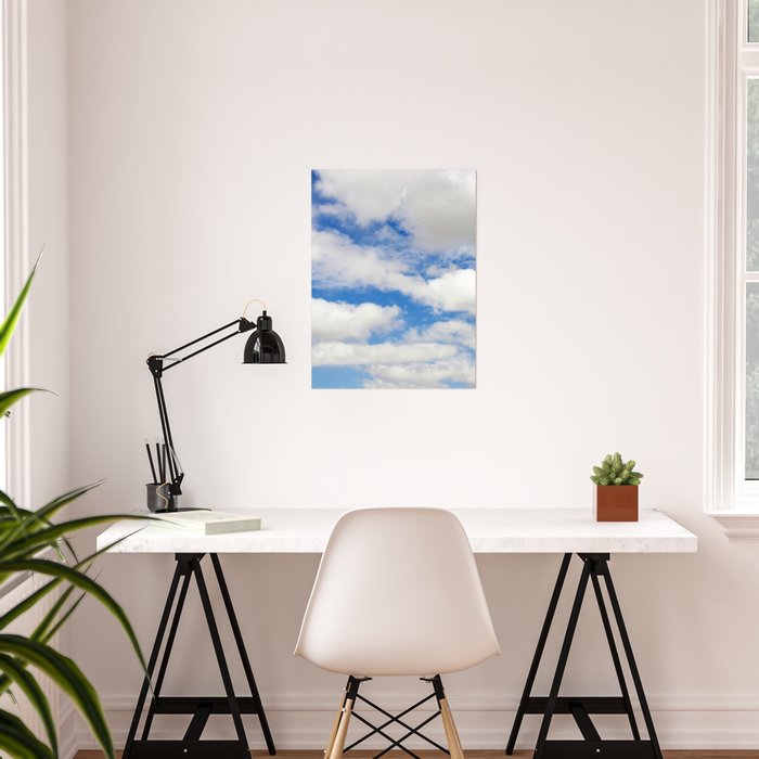 Deep Sea Magical Fairy Tale Blue Sky Poster By Dec02