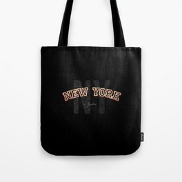 New York Vintage Retro Collegiate Tote Bag