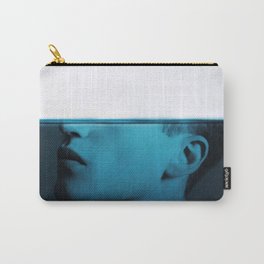 Undewater life... Carry-All Pouch | Surrealistic, Underwater, Collageart, Surrealism, Digital, Ocean, Water, Bluesky, Painting, Blue 