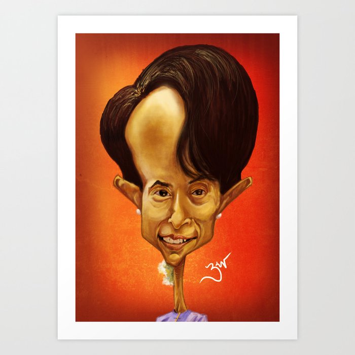 Featured image of post Sketch Painting Aung San Suu Kyi Art / The uprising ended in bloodshed;