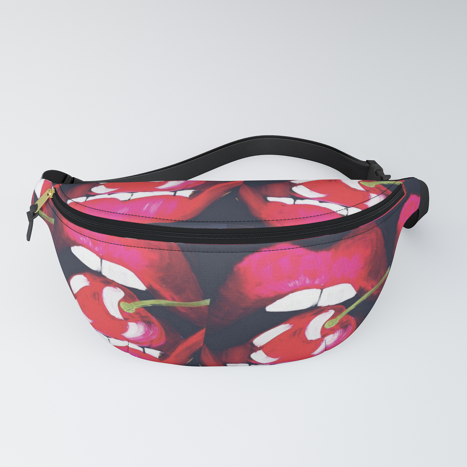 cherry fanny pack