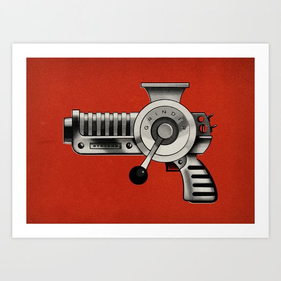 The Grinder (Clean) Art Print
