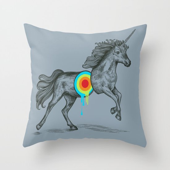 Unicore II Throw Pillow