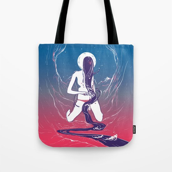 She's a River Tote Bag
