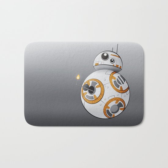 War in the Stars -- BB-8 Bath Mat