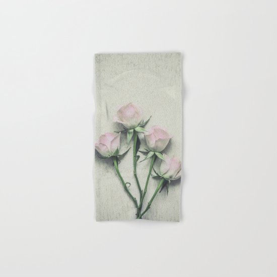 Delicate Roses Hand & Bath Towel