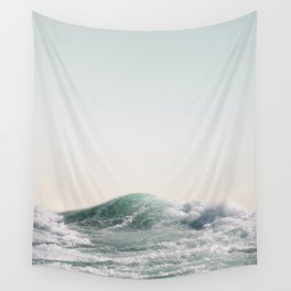 Waves and Sunrise | Happy Summer Photography | Ocean | Beach Vibes | Tropical Water | Sea  Wall Tapestry