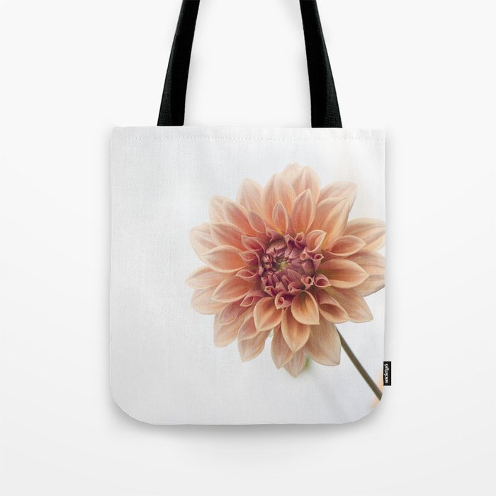 Dahlia Flower Tote Bag