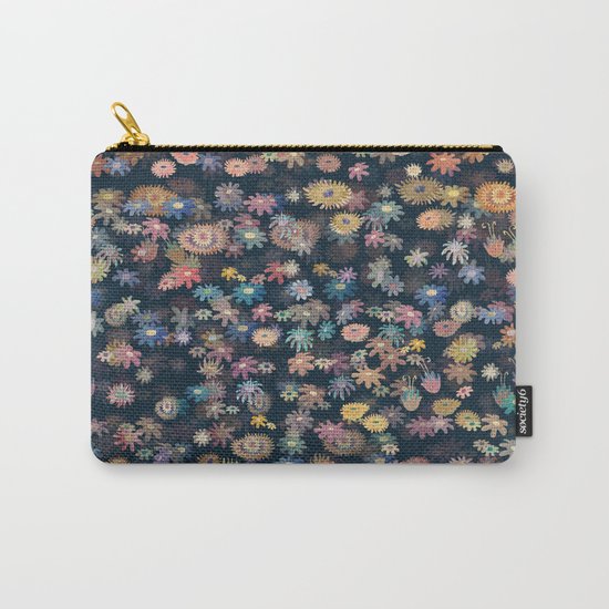 flowers Carry-All Pouch
