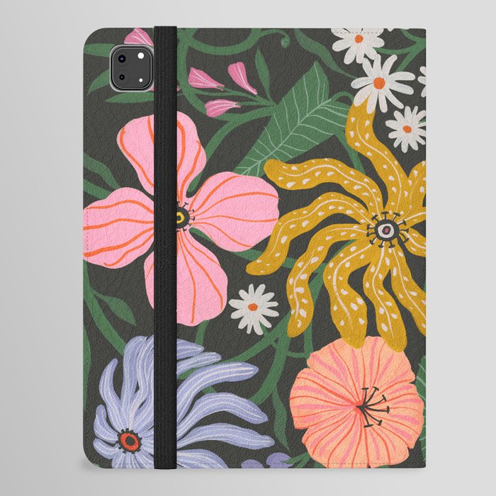 Merrick Floral iPad Folio Case