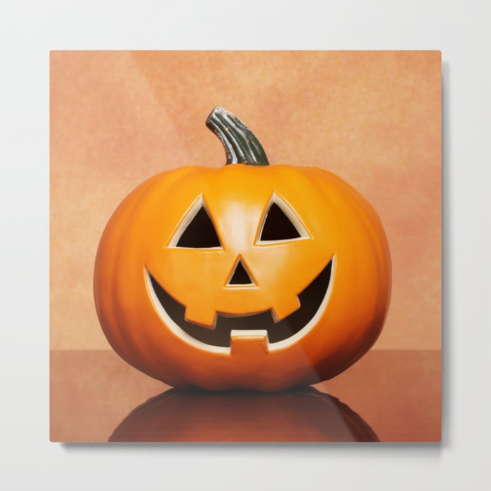 Halloween Pumpkin Metal Print