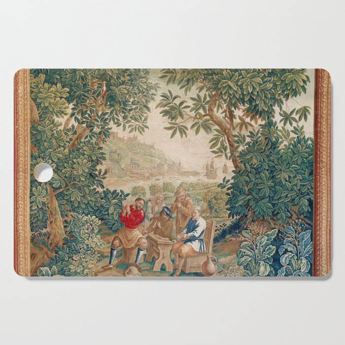 Verdure 18th Century French Tapestry Print Cutting Board