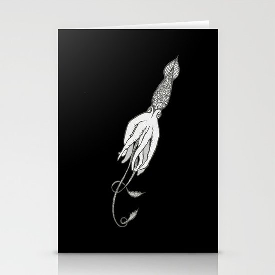 Squid Ink Stationery Cards