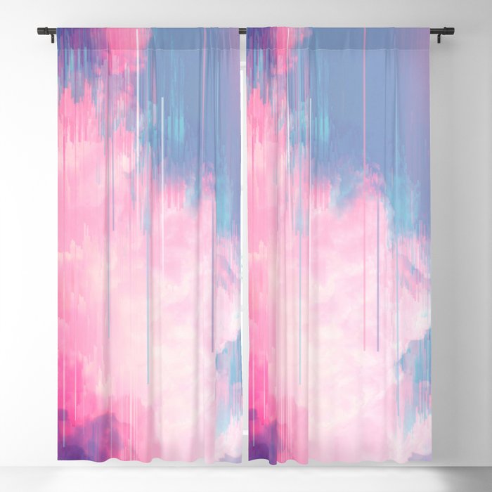 Bold Clouds Blackout Curtain