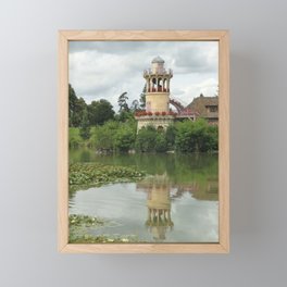 Petit Trianon Reflection - Versailles Framed Mini Art Print