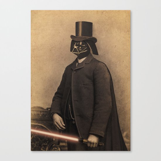 Lord Vadersworth Canvas Print